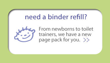 Shop Baby Tracker Binder Page Pack Refills