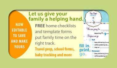 Free Home Checklists and Baby Templates